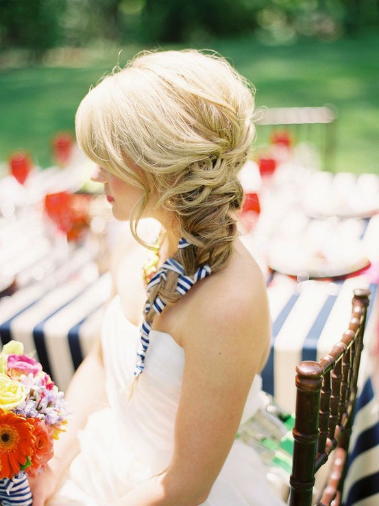  braided hairstyles for weddings recently and the ribbon braid was a hit