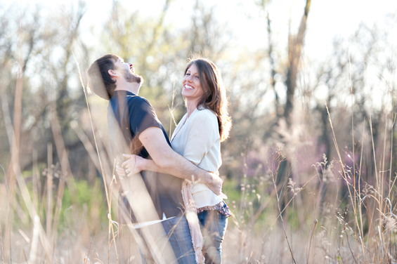 fun engagement shoot
