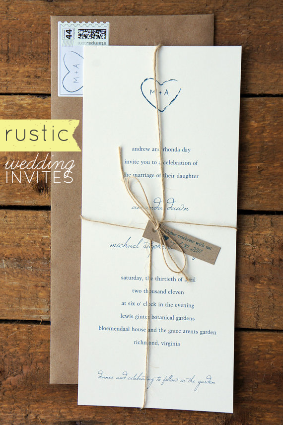 First up and our handpicked favorite of the three is this invitation
