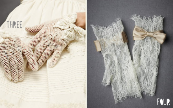 bridal gloves