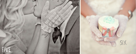 bridal gloves