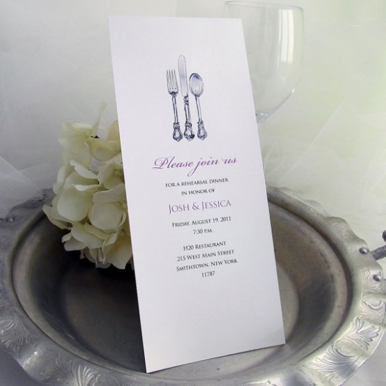 how to plan a rehearsal dinner
