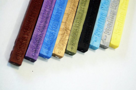how to use wax seals