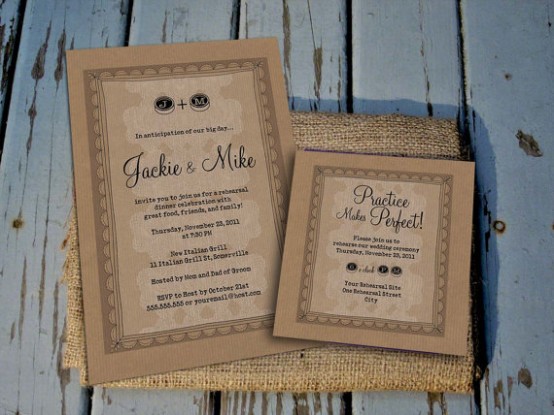 how to plan a rehearsal dinner