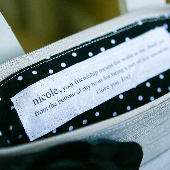 perfect bridesmaid clutch