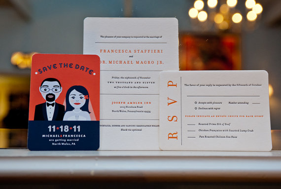 We love handmade wedding invitations save the dates and programs