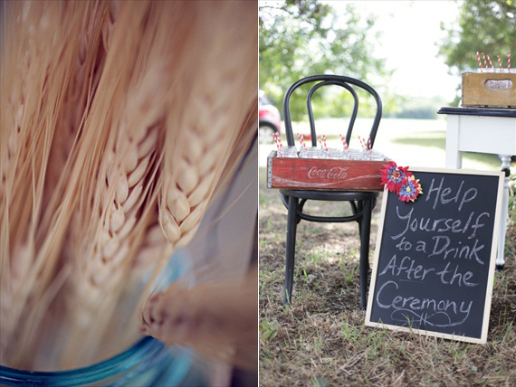 DIY barn wedding