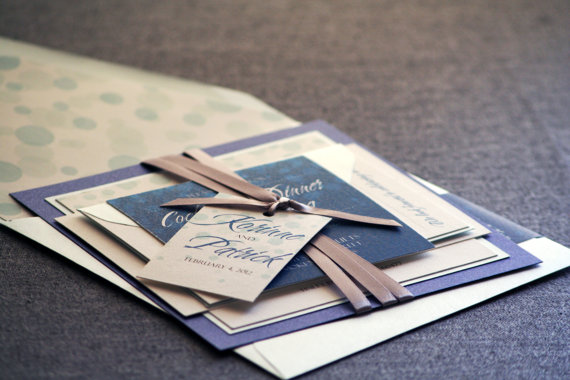custom wedding invite