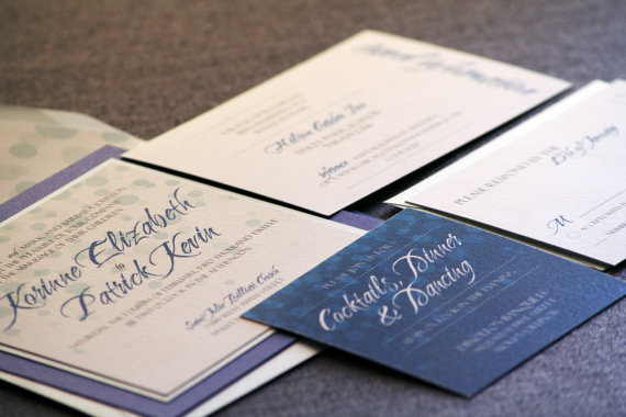 custom wedding invite