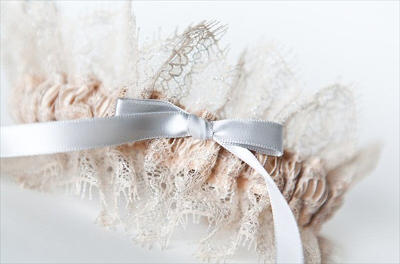 Each wedding garter is handmade just for you and many can be customized in