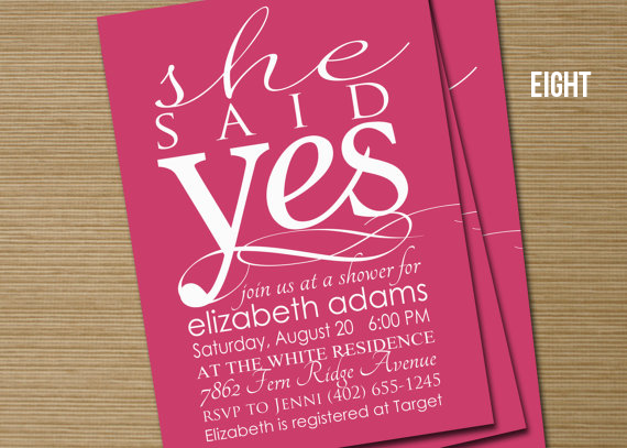printable bridal shower invites