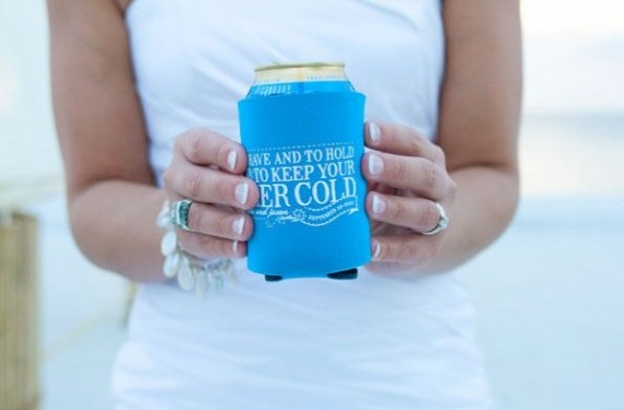 beach wedding cozies