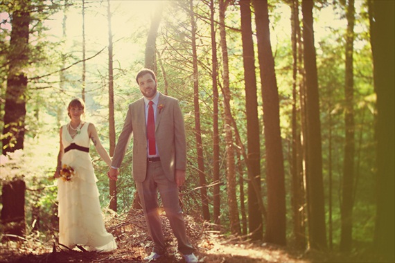 plan a chic wedding in the woods with handpicked inspiration including