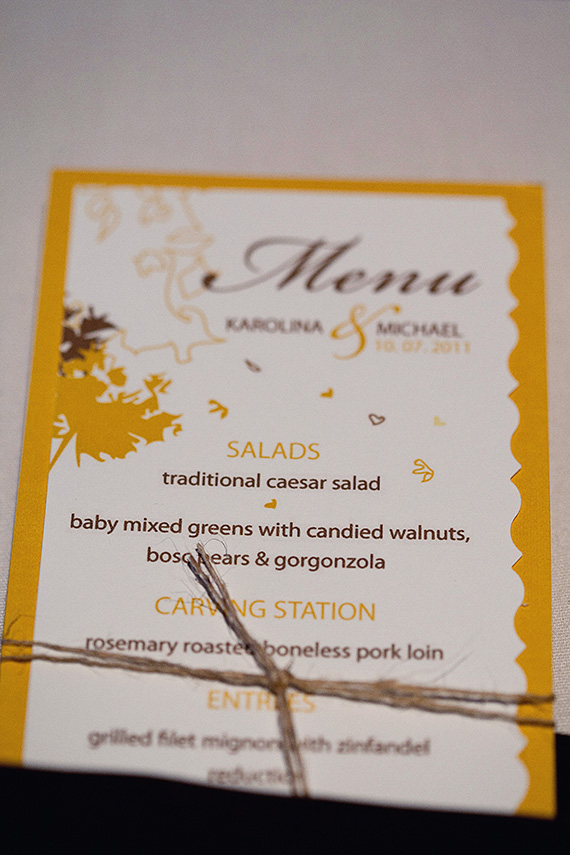 handmade wedding New Jersey Fall