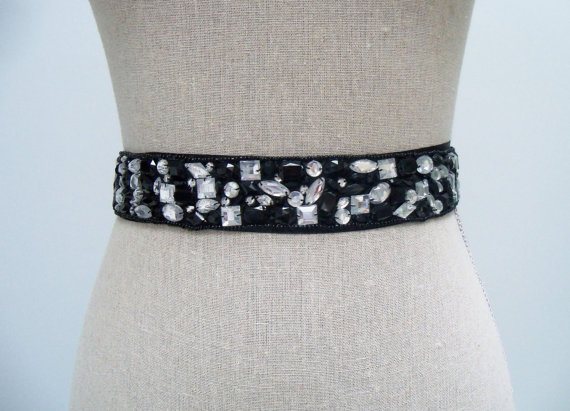 handmade wedding dress sash