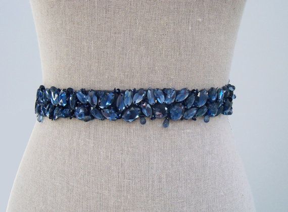 handmade wedding dress sash