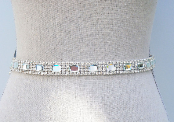 handmade wedding dress sash