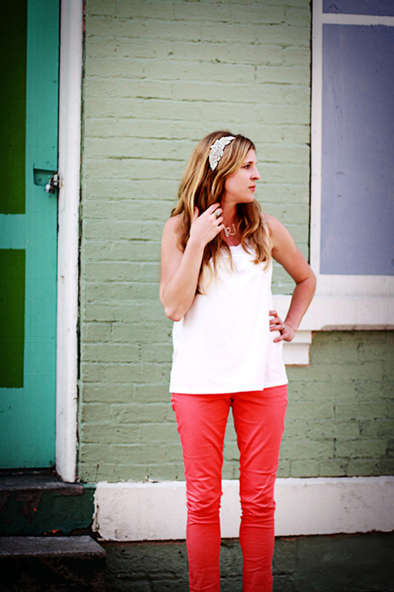 leaves headband