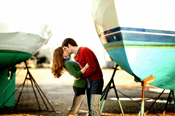 Liberty State Park Engagement Photographer