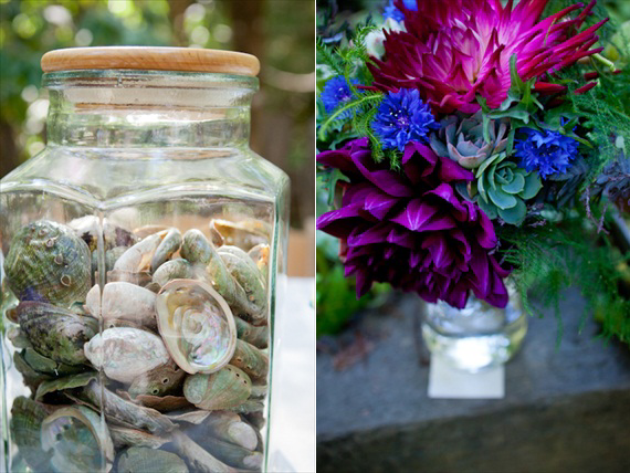 red wood forest wedding