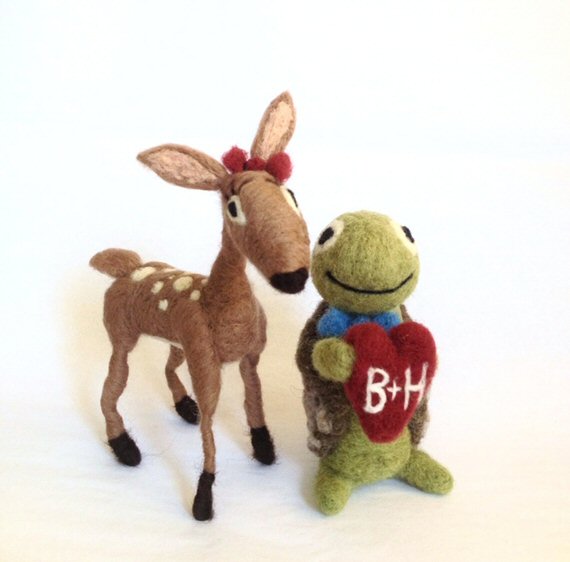 felt cake toppers