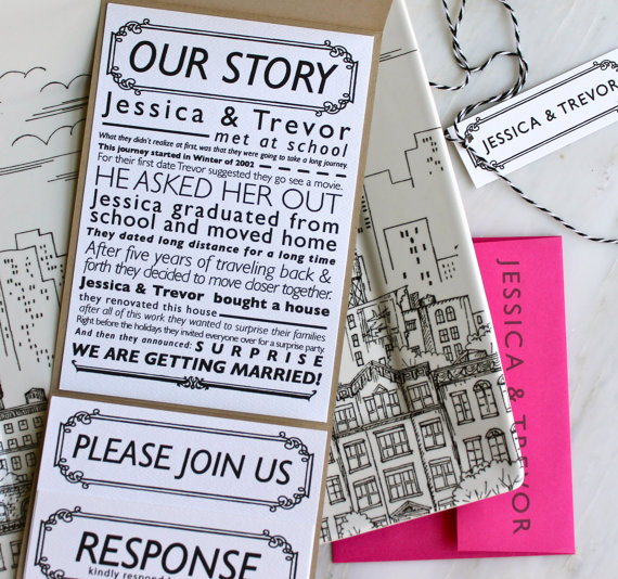 custom wedding invitations