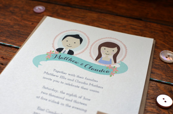 custom wedding invitations