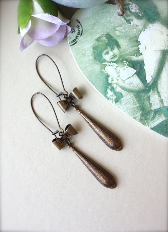 handmade bridesmaid earring