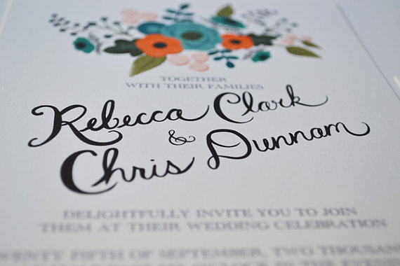 custom wedding invitations