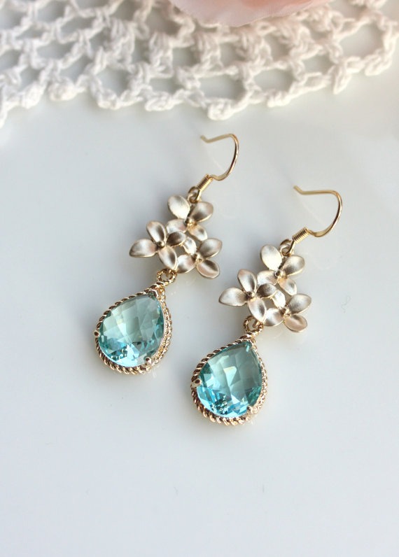 handmade bridesmaid earring