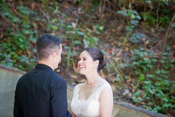 red wood forest wedding