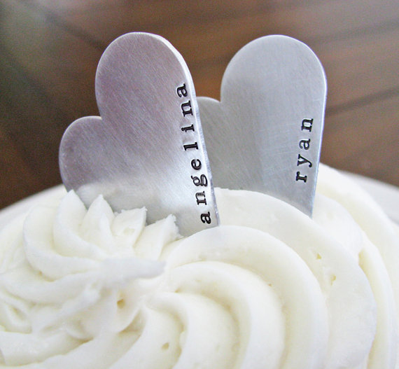 cupcake heart topper