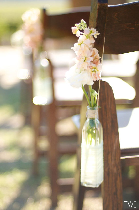 bohemian wedding aisle decor