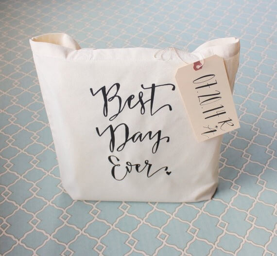 best day ever tote bag