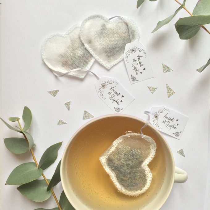 Custom Tea Bags = Cute Favors for Weddings Emmaline Bride