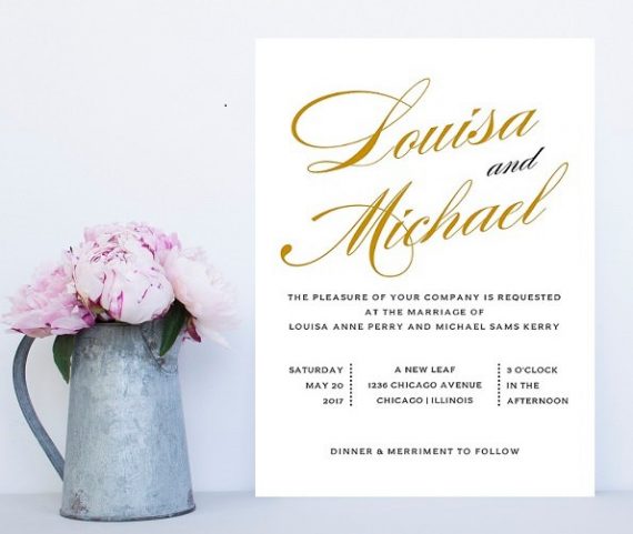 Cheap Wedding Invitations with RSVP - Under $2 or less | Emmaline Bride