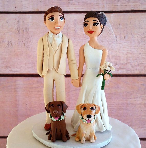 75 Most Creative Wedding Cake Toppers in the World Emmaline Bride®