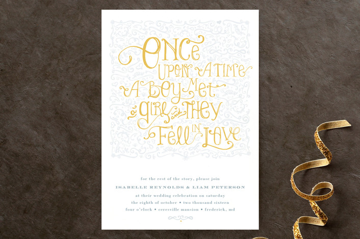 75 Fun Unique Wedding Invitations For Cool Couples Emmaline Bride® 6814