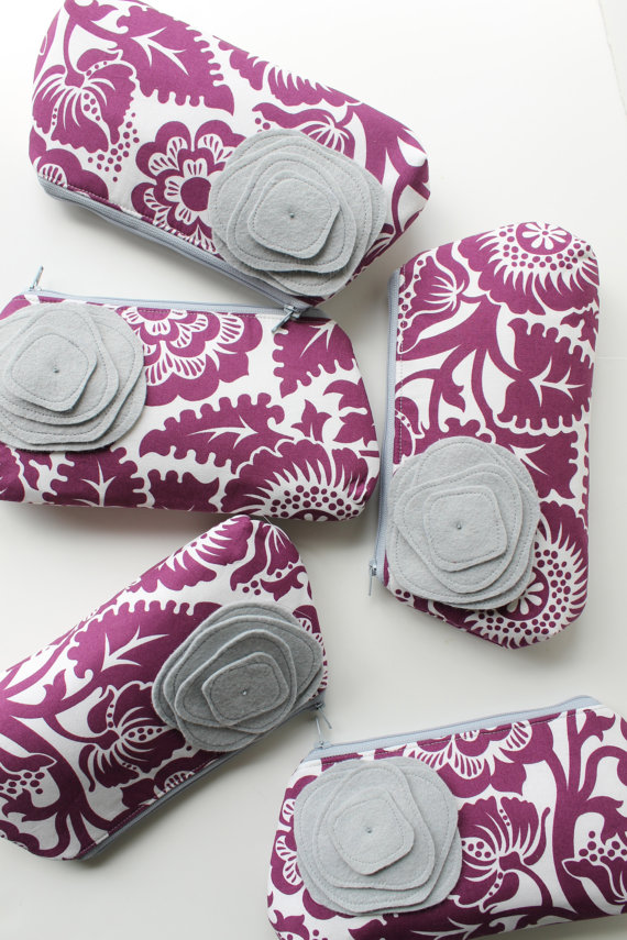 bridesmaid clutch purses - by allisa jacobs