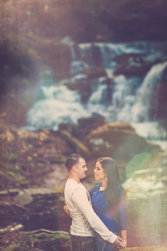 sonoma falls engagement photos - stripling photography
