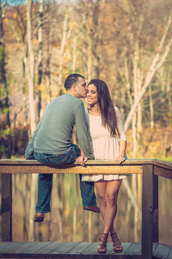 sonoma falls engagement photos - stripling photography