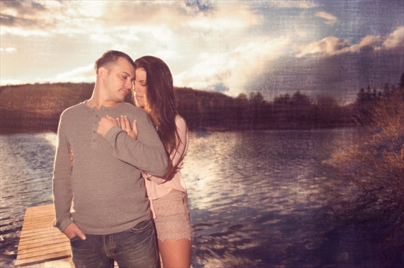 sonoma falls engagement photos - stripling photography