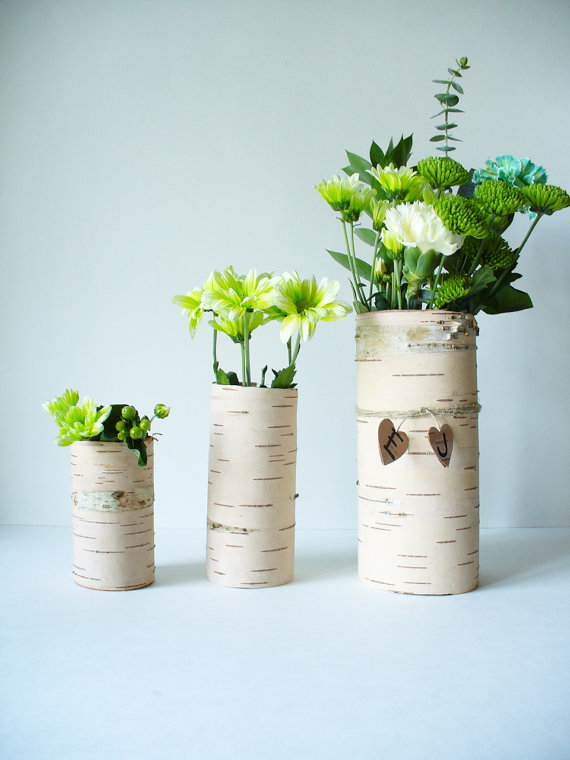 birch bark vases (by jaden rai inspired)