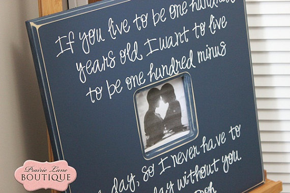 Custom Wedding Frames (by Prairie Lane Boutique via EmmalineBride.com) #handmade #wedding