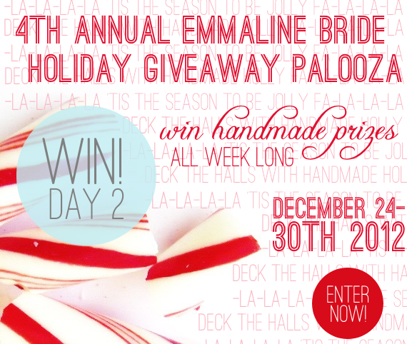 Holiday Giveaway at Emmaline Bride® - Day 2 Holiday Giveaway at Emmaline Bride® - Day 2