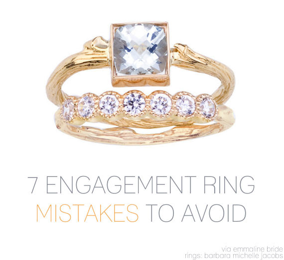 7 Engagement Ring Mistakes to Avoid Emmaline Bride® Bloglovin’