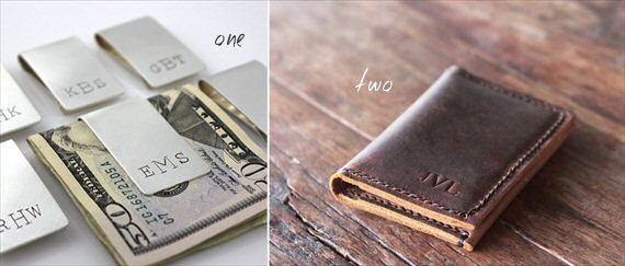 groomsmen gifts money clip leather wallet - Top Groomsmen Gift Ideas for 2014