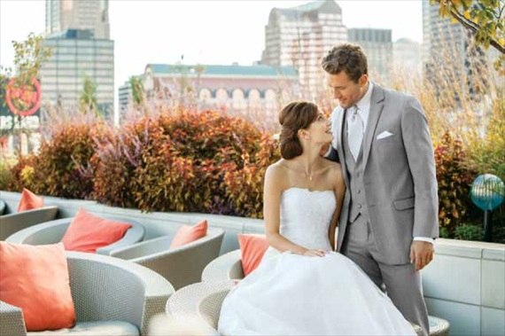 How to Select a Tuxedo: 3 Essential Tips (by EmmalineBride.com, photo: jos. a bank) #handmade #wedding #tips #groom