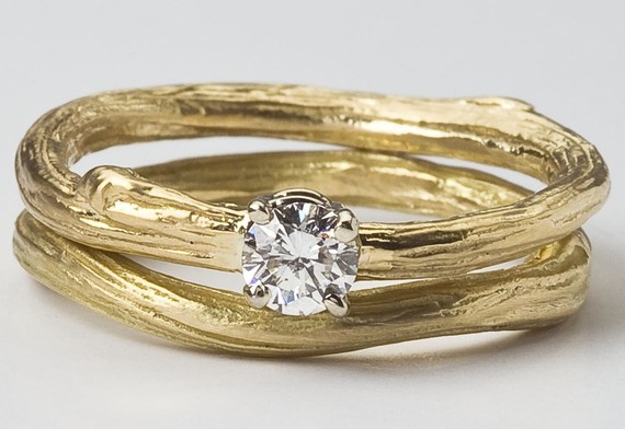 twig engagement rings (and why a wedding ring is worn on the fourth finger)