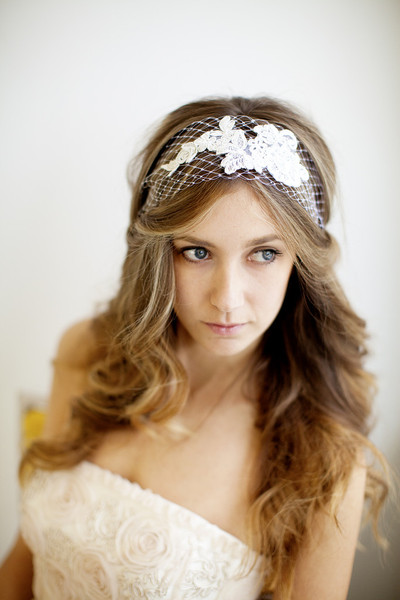 Headband Veil Wedding